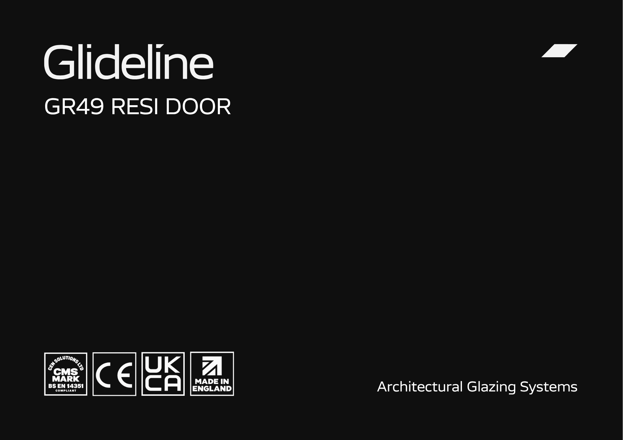 Residential Door brochure cover