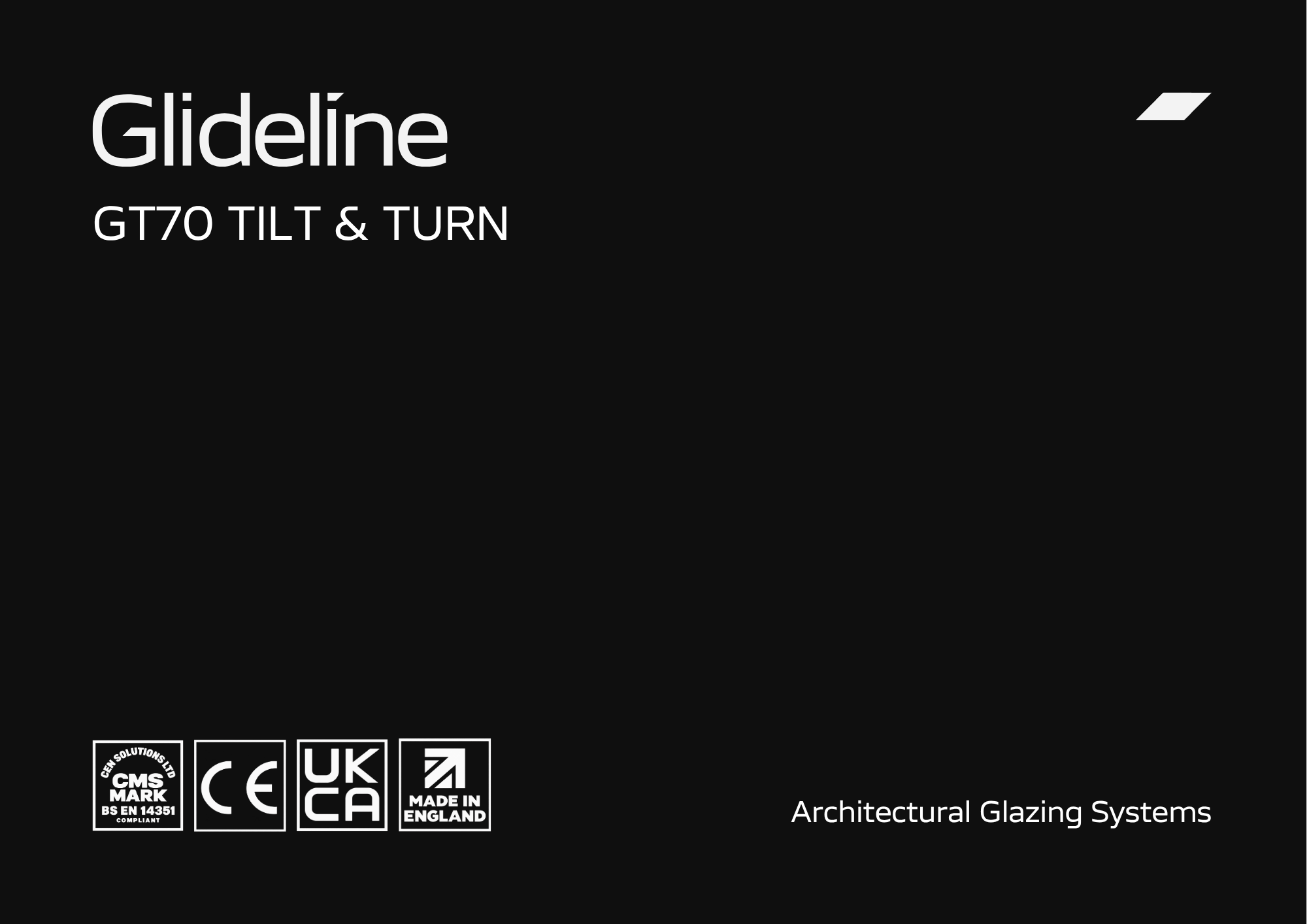 Tilt and Turn brochure cover