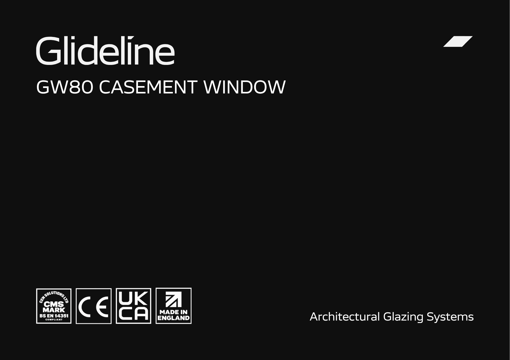 Casement Window brochure cover