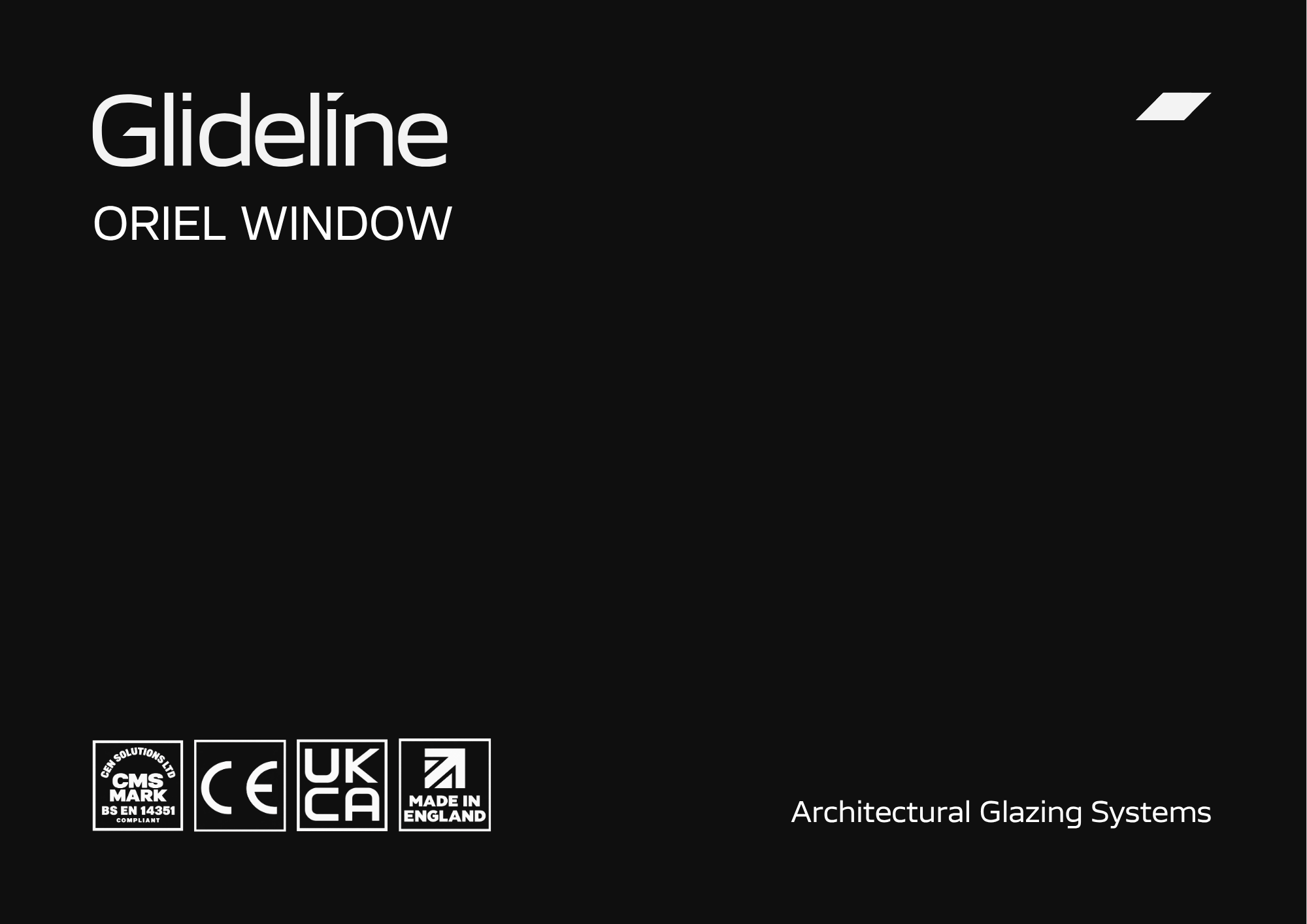 Oriel Windows brochure cover